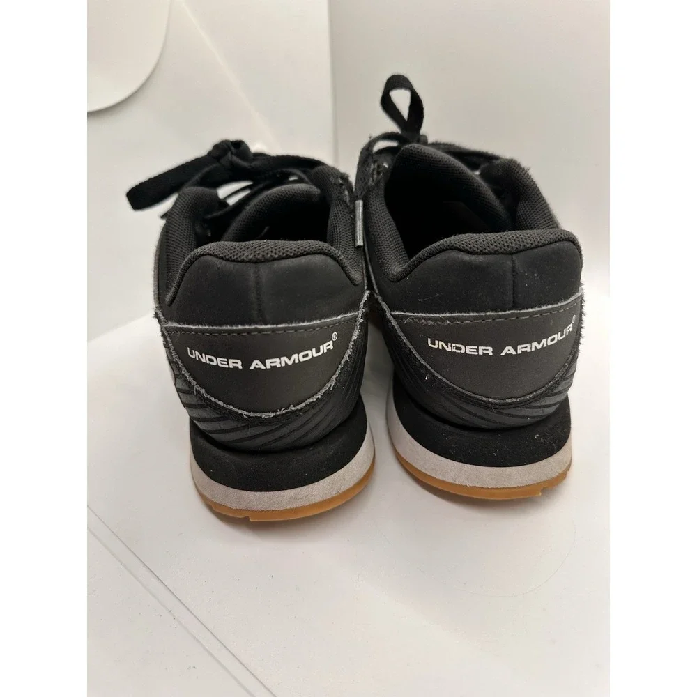 Under Armour Kids Jogger Sneakers Black‎ Gum Sole Youth Size 5.5